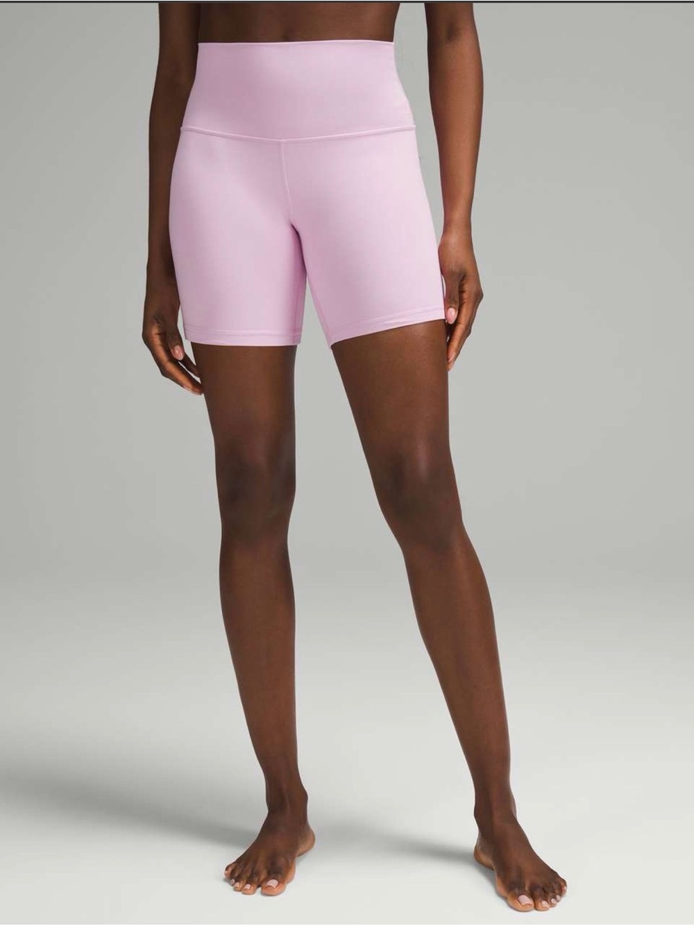Lululemon Align High Rise Biker Shorts 6” in Vita Pink Size 0